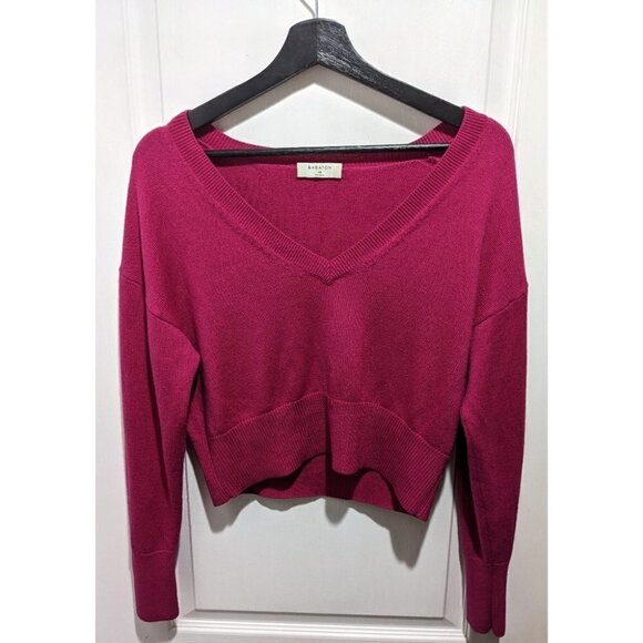Aritzia Babaton | Ollie cropped merino wool sweater - Picture 2 of 7